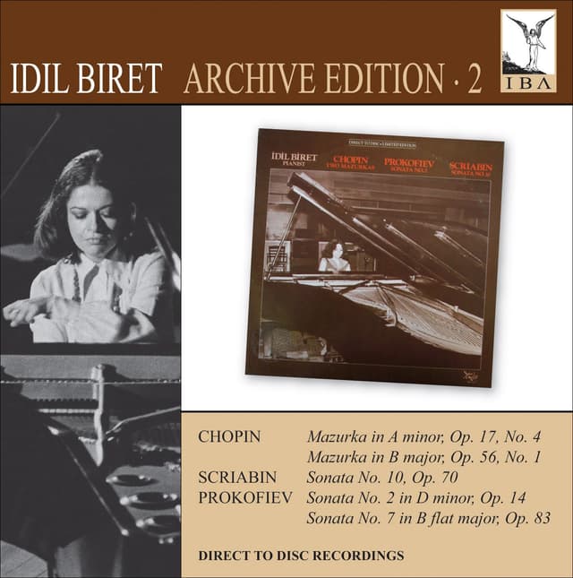 Album cover art for Idil Biret - Archive Edition (volume 2)