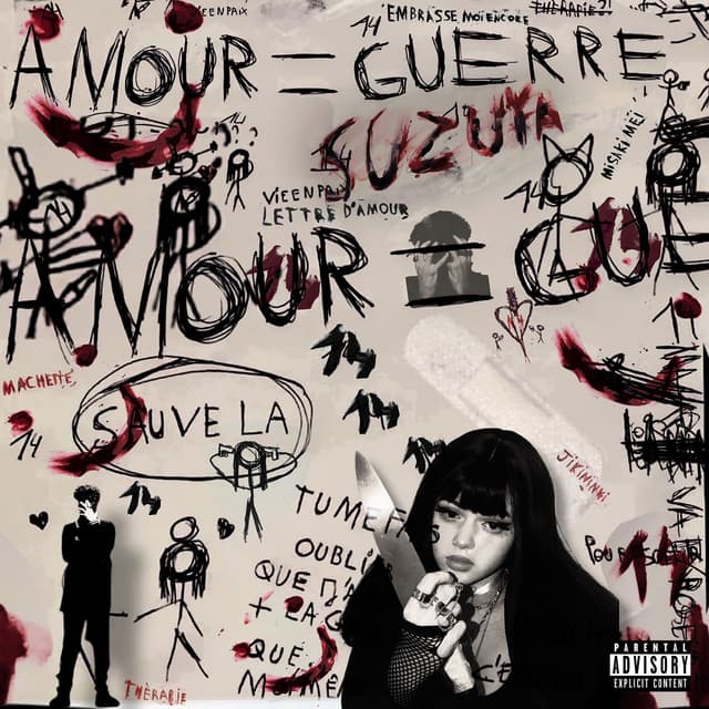 Album cover art for L'amour c'est la guerre