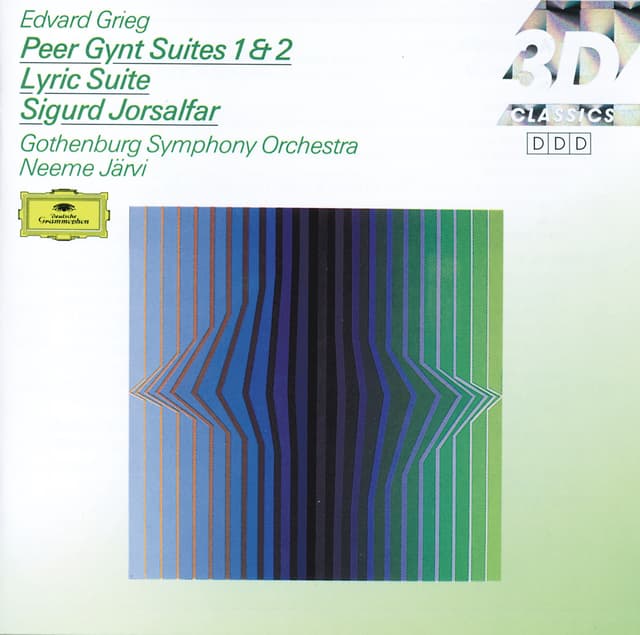 Album cover art for Grieg: Peer Gynt Suites Nos.1 & 2; Lyric Suite; Sigurd Jorsalfar