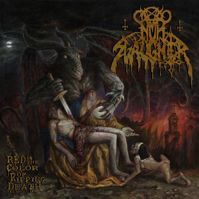 Album cover art for Red is the Color of Ripping Death