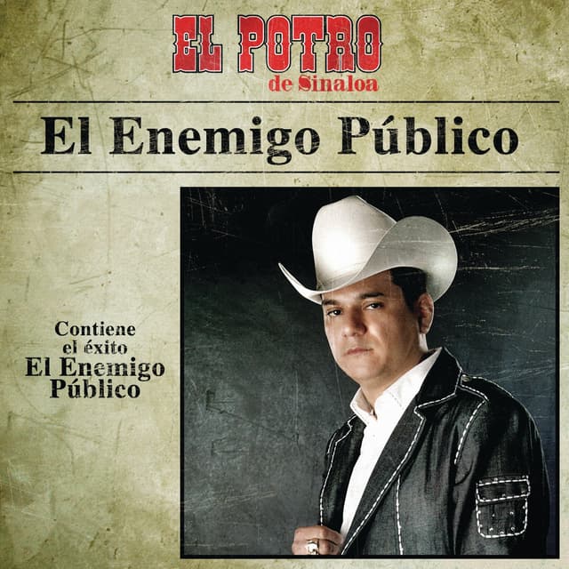 Album cover art for El Enemigo Público