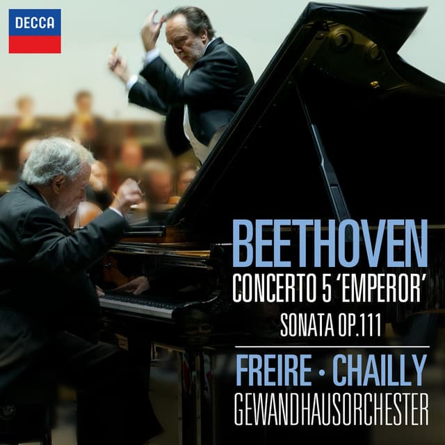Album cover art for Beethoven: Concerto 5 « Emperor » - Sonata Op. 111