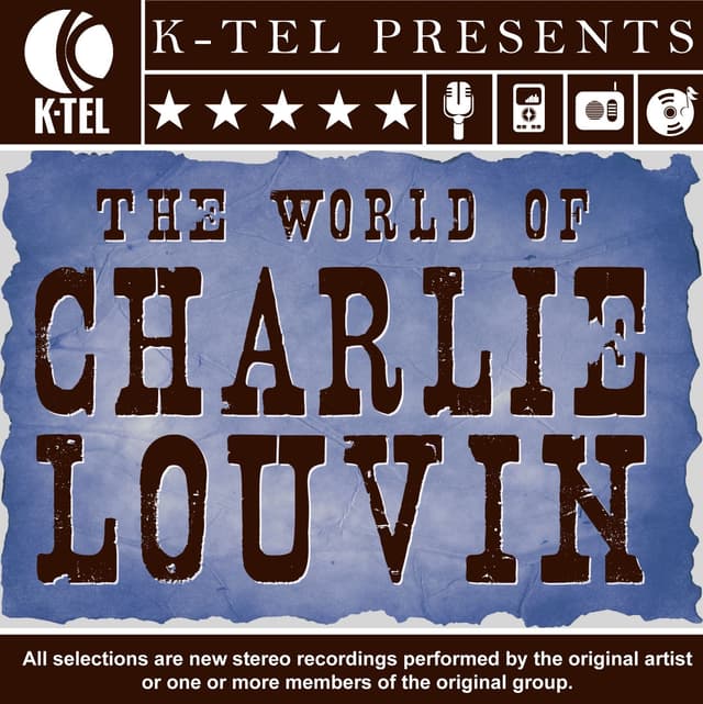 Album cover art for The World Of Charlie Louvin