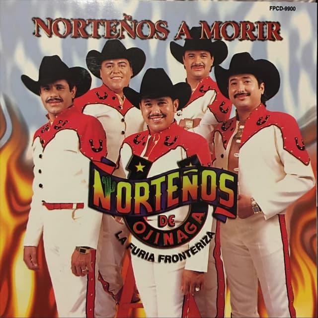 Album cover art for Norteños a Morir