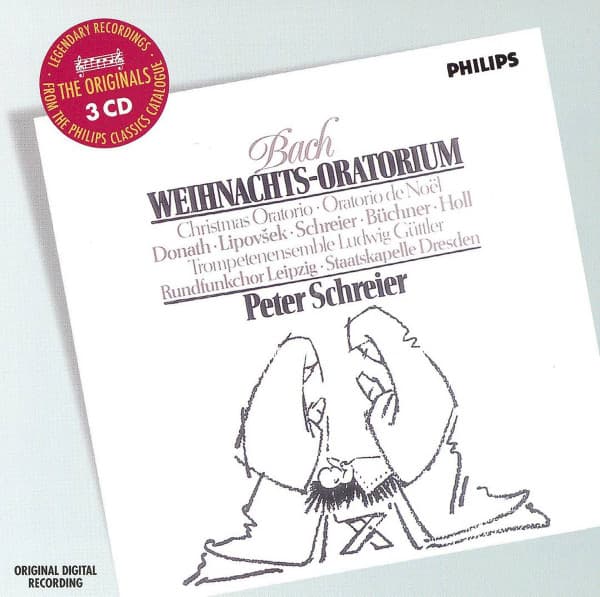 Album cover art for Bach: Weihnachtsoratorium BWV 248