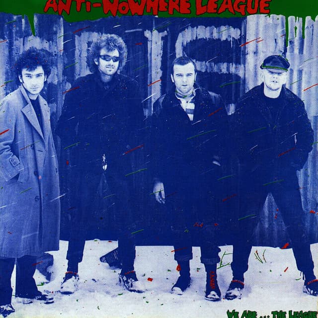 Album cover art for We Are the League