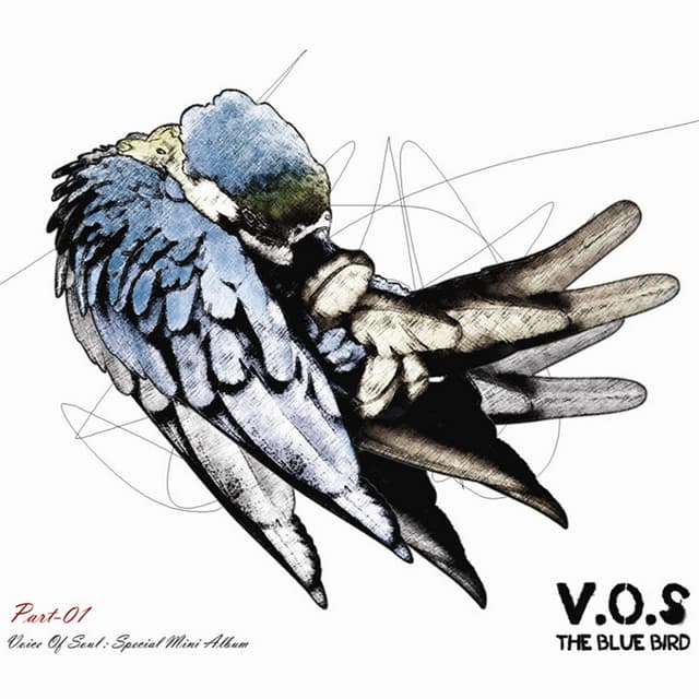 Album cover art for THE BLUE BIRD