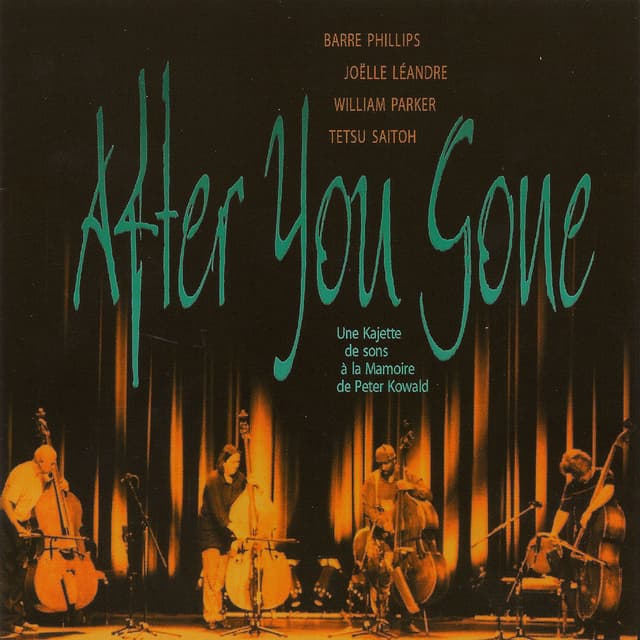 Album cover art for After You Gone