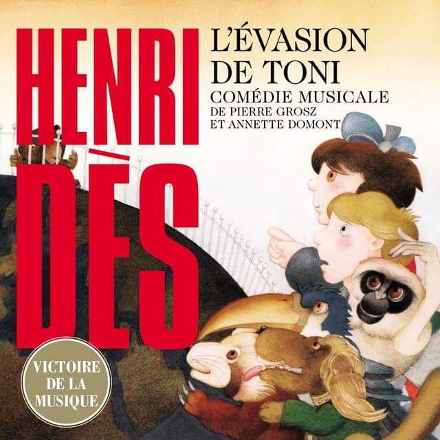 Album cover art for L'Evasion de Toni