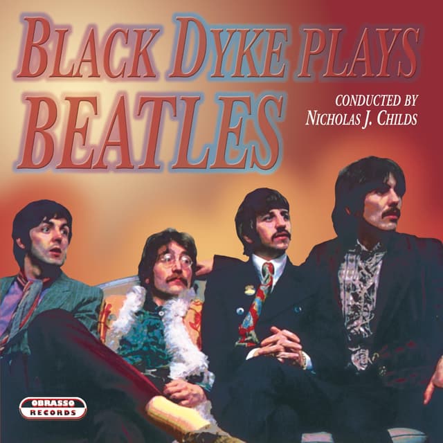 Album cover art for Black Dyke Plays Beatles