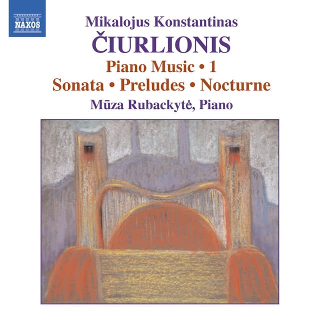 Album cover art for Piano Music, Volume 1