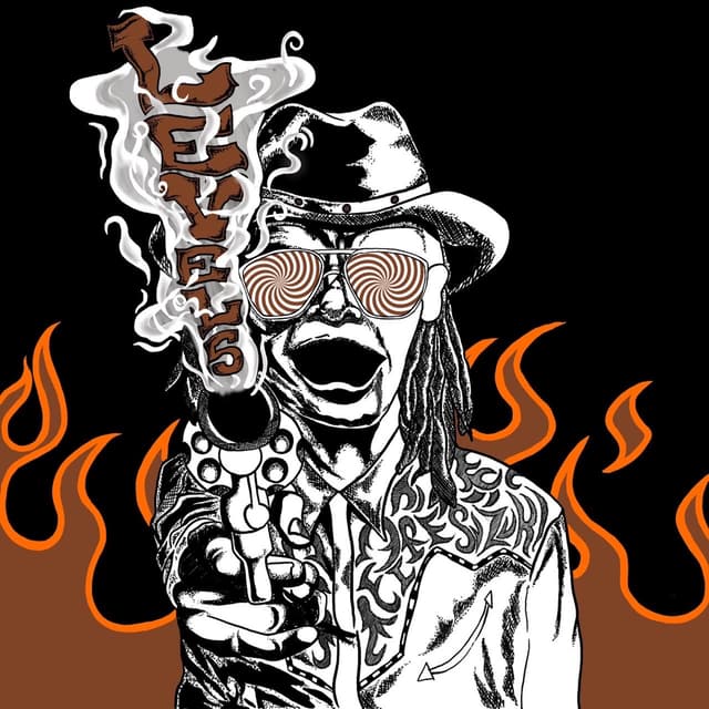 Album cover art for Fire Suzuki Level 5