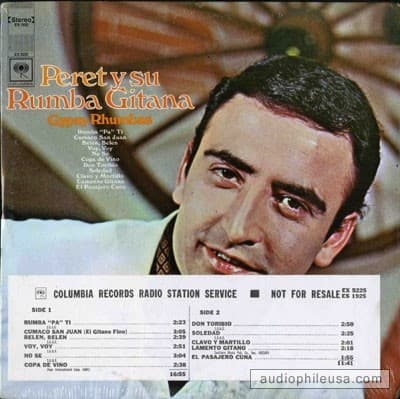 Album cover art for Gypsy Rhumbas