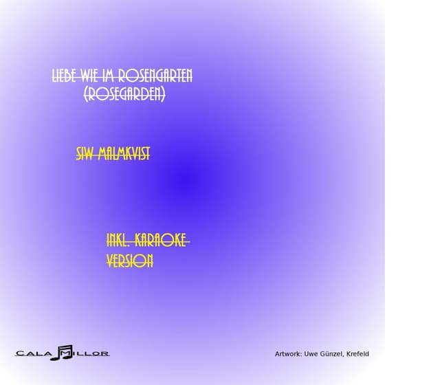 Album cover art for Liebe wie im Rosengarten