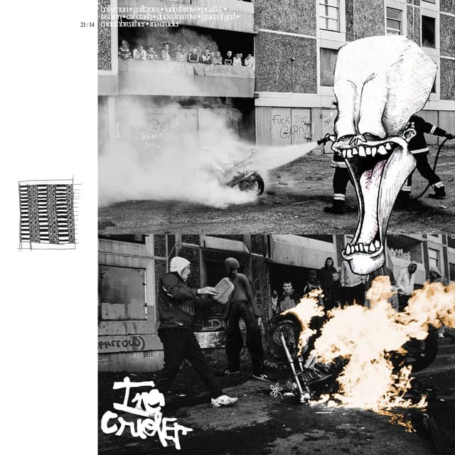 Album cover art for Ina Crueler