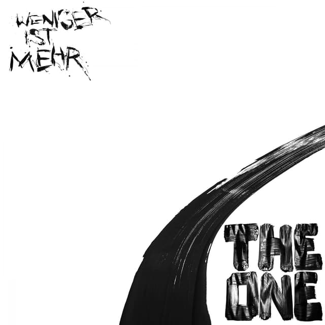 Album cover art for Weniger Ist Mehr