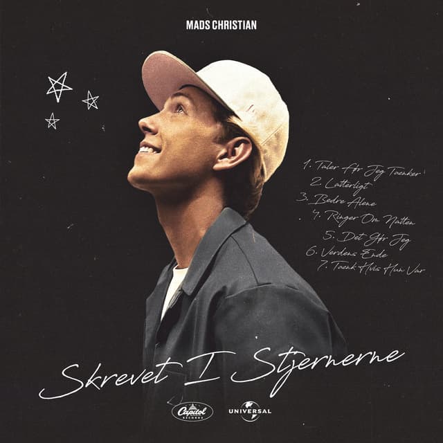 Album cover art for Skrevet I Stjernerne