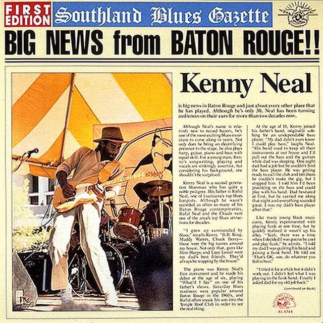 Album cover art for Big News From Baton Rouge