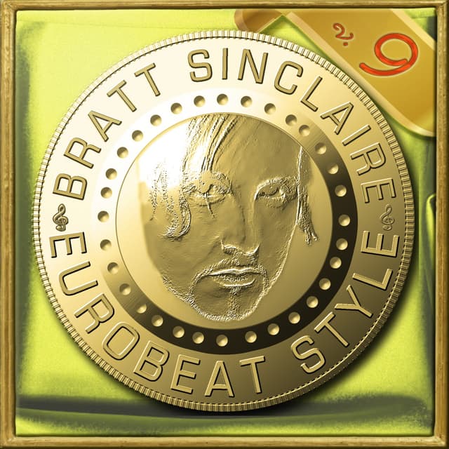 Album cover art for Bratt Sinclaire Eurobeat Style, Vol. 9