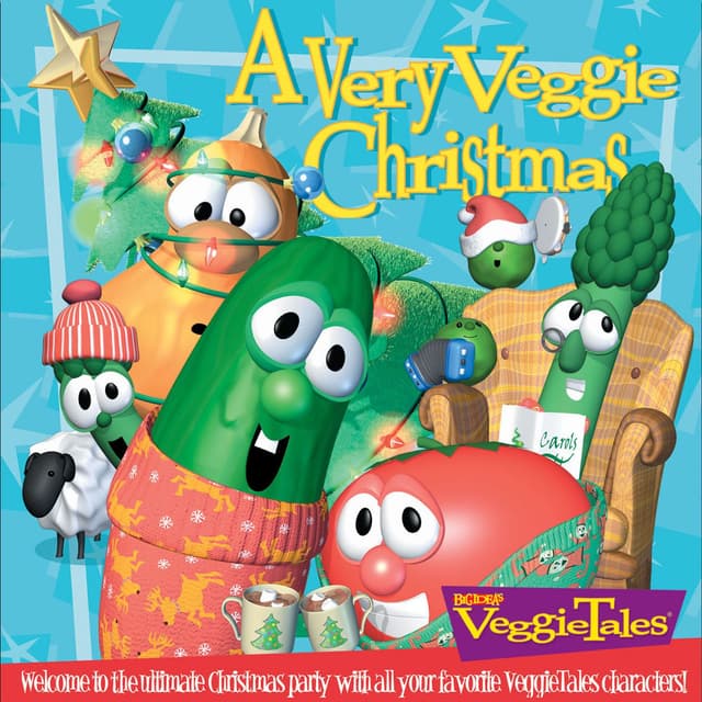 Album cover art for A Very Veggie Christmas