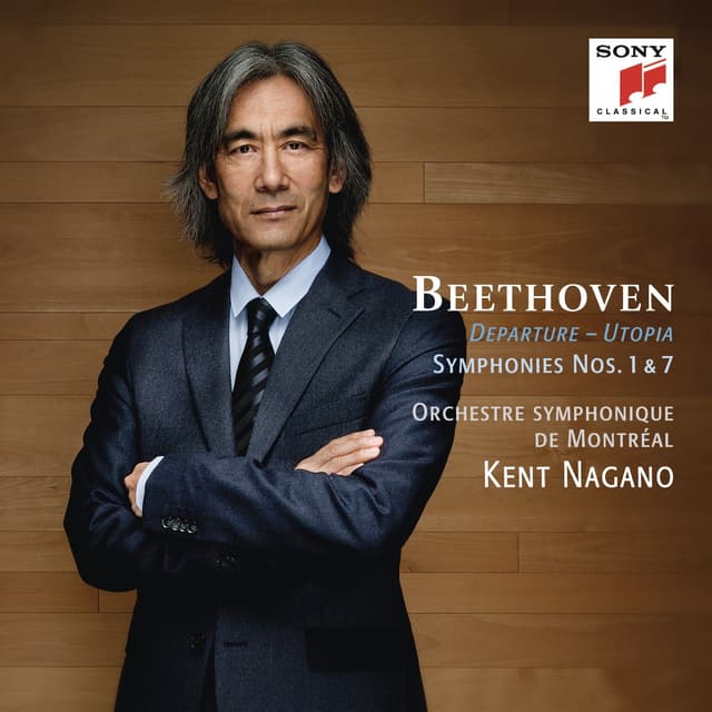 Album cover art for Beethoven : Departure - Utopia : Symphonies n°1 & 7