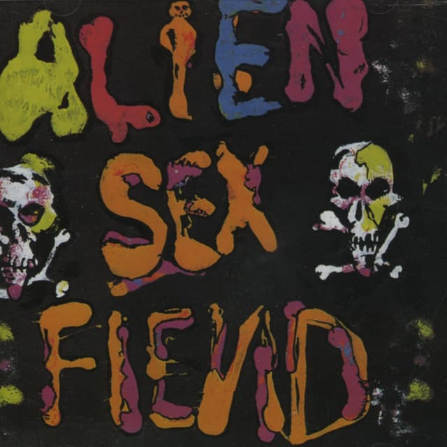Album cover art for The First Alien Sex Fiend Compact Disc