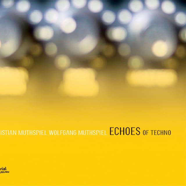 Album cover art for Echoes of Techno