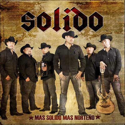 Album cover art for Mas Solido Mas Norteno
