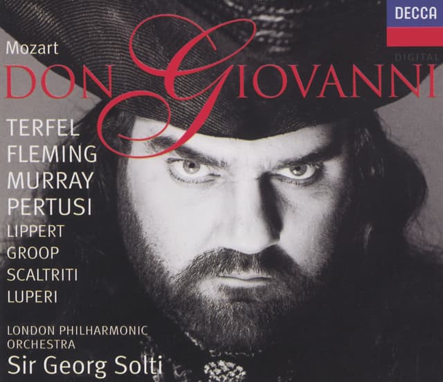 Album cover art for Mozart: Don Giovanni