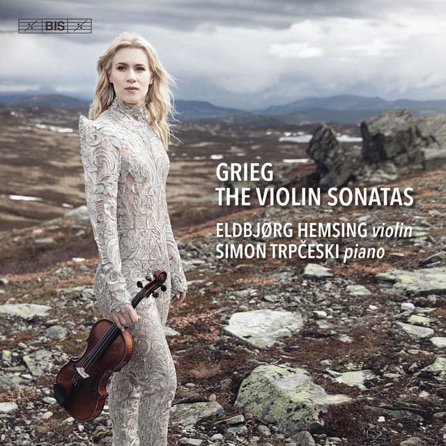 Album cover art for Grieg: Violin Sonatas - Hemsing: Homecoming