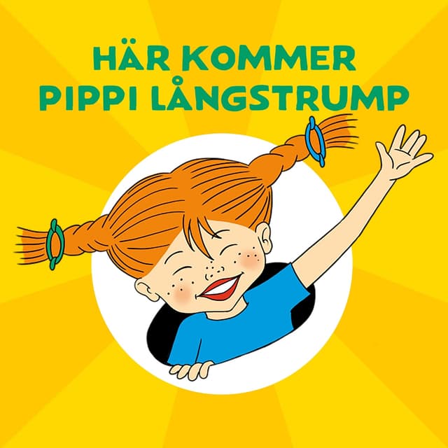 Album cover art for Här kommer Pippi Långstrump