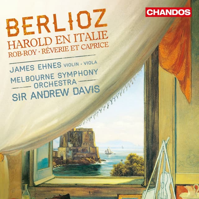 Album cover art for Berlioz: Harold en Italie, Intrata di Rob-Roy MacGregor & Rêverie et Caprice