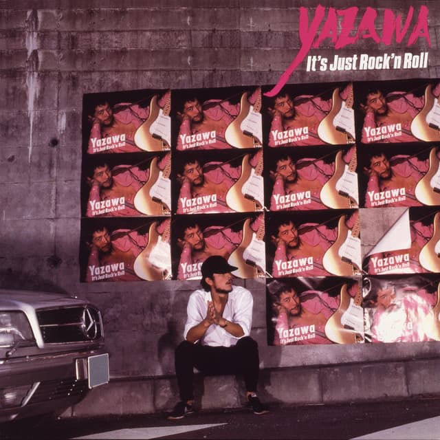 Album cover art for YAZAWA It's Just Rock'n Roll (50th Anniversary Remastered)