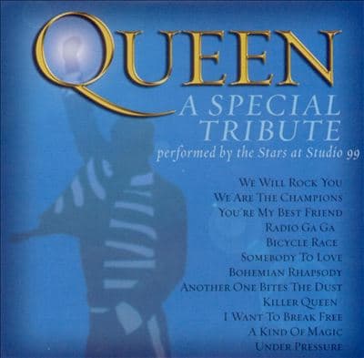 Album cover art for Queen: A Special Tribute Performed by the Stars at Studio 99