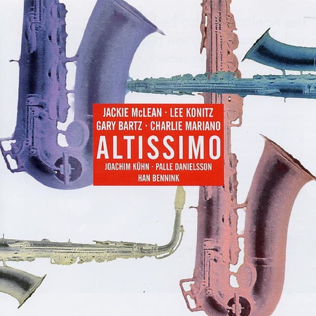 Album cover art for Altissimo