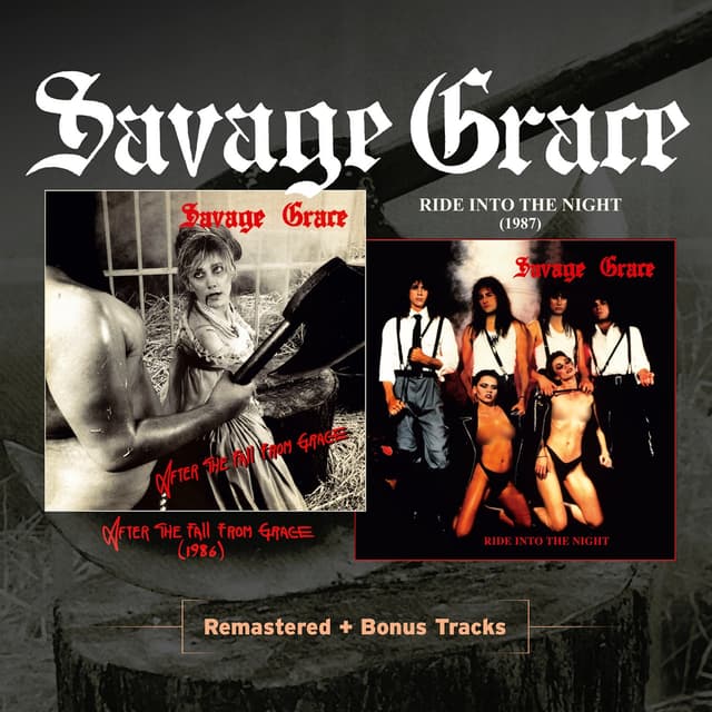 Album cover art for After The Fall From Grace / Ride Into The Night