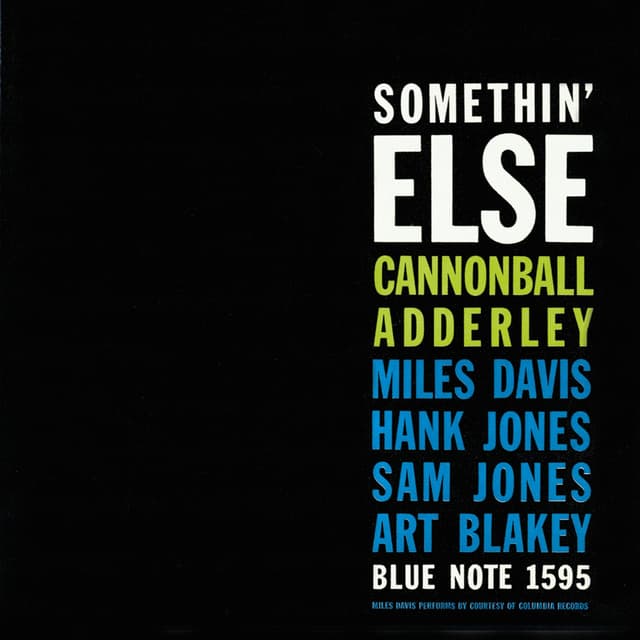 Album cover art for Somethin' Else