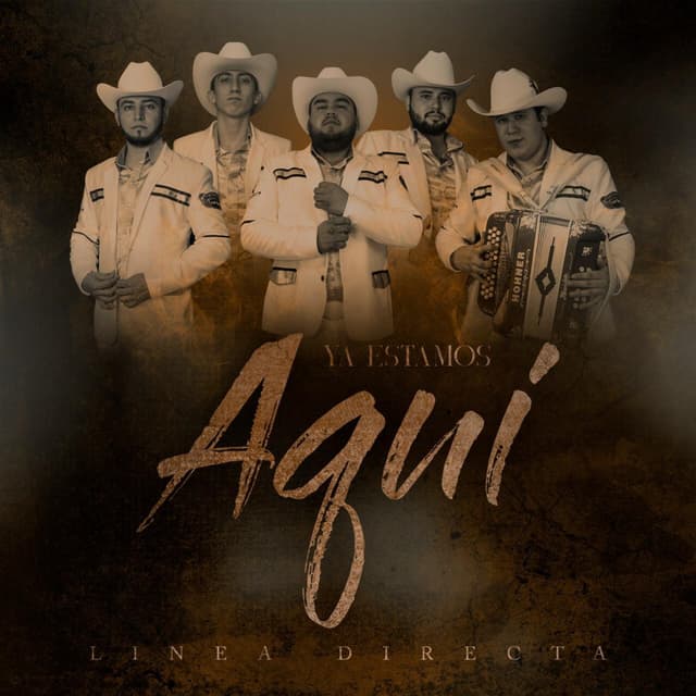 Album cover art for Ya estamos aqui