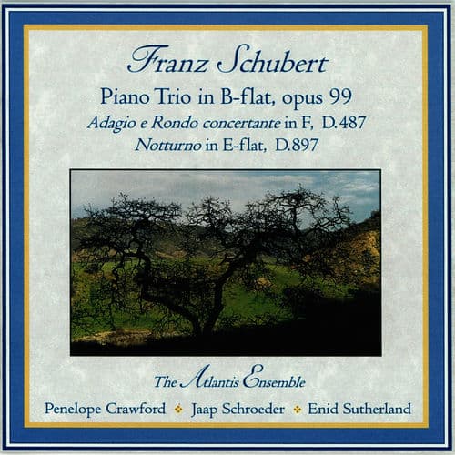Album cover art for Schubert: Music for Piano Trio I