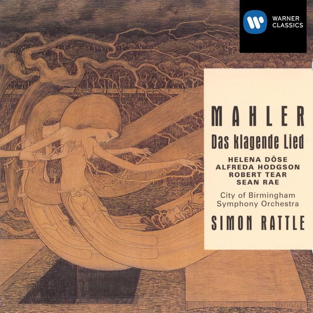 Album cover art for Mahler: Das Klagende Lied - Rattle