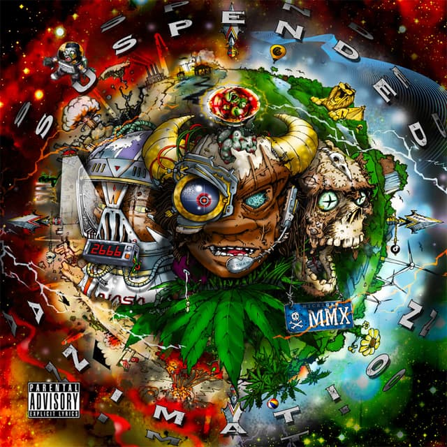 Album cover art for Suspended Animation