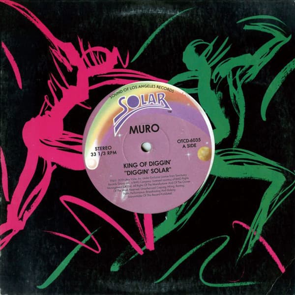 Album cover art for King Of Diggin': Diggin' Solar