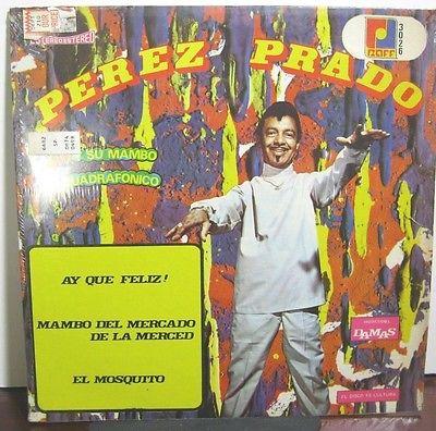 Album cover art for Perez Prado y Su Mambo Cuadrafonico