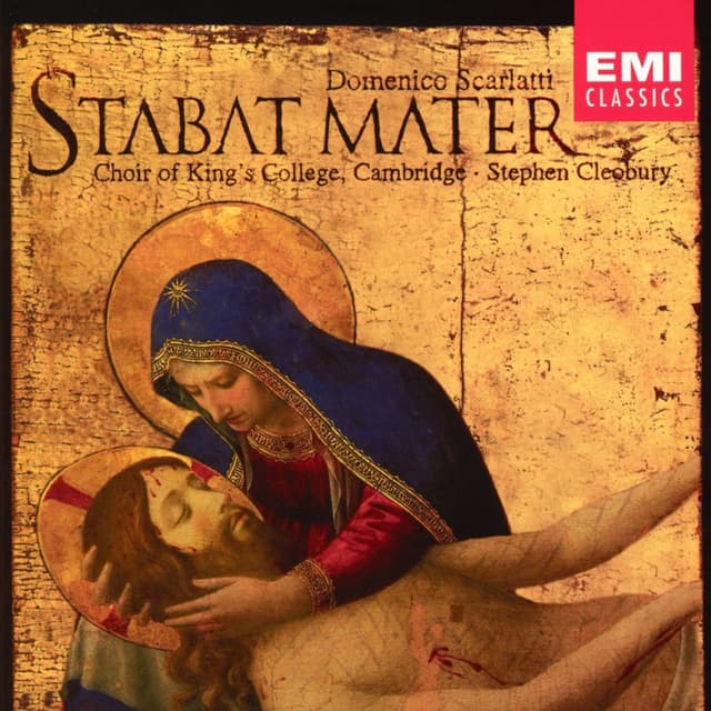 Album cover art for Scarlatti Stabat Mater