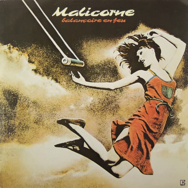 Album cover art for Balançoire en Feu
