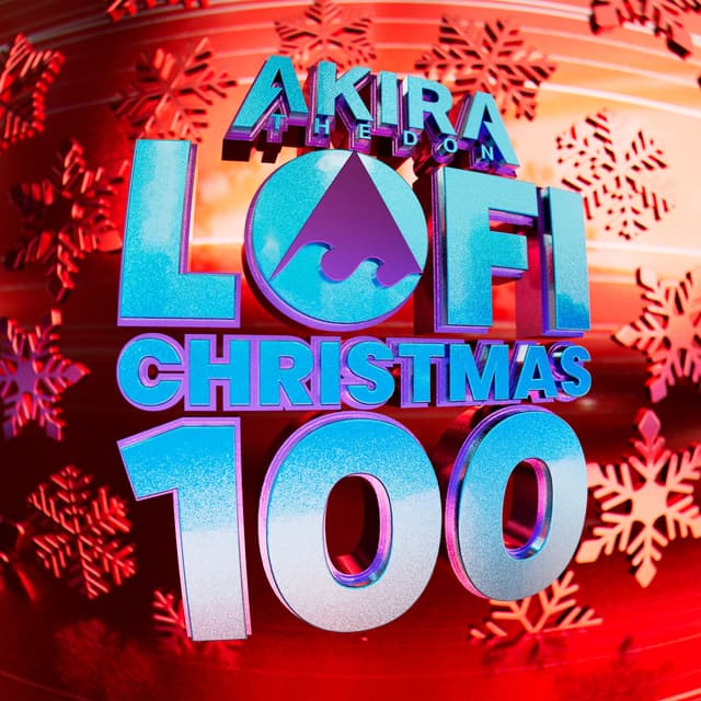 Album cover art for LOFI CHRISTMAS 100