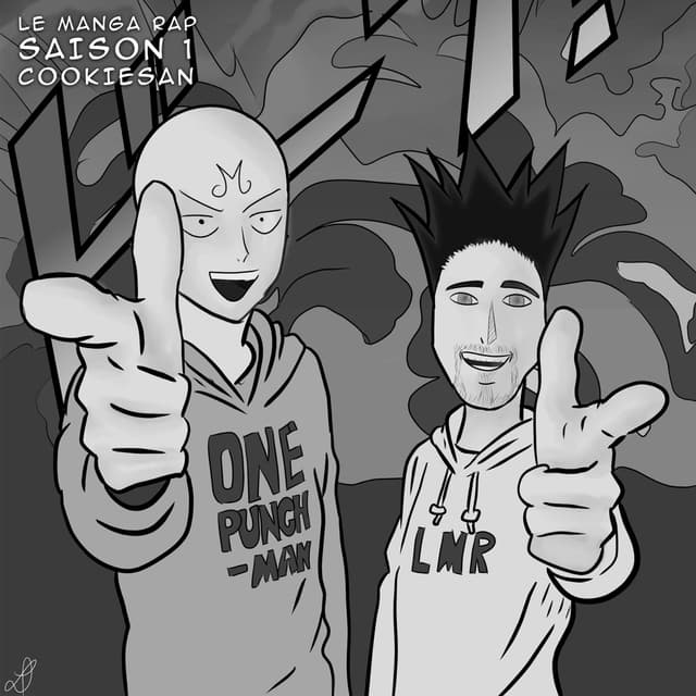 Album cover art for Le manga rap (Saison 1)