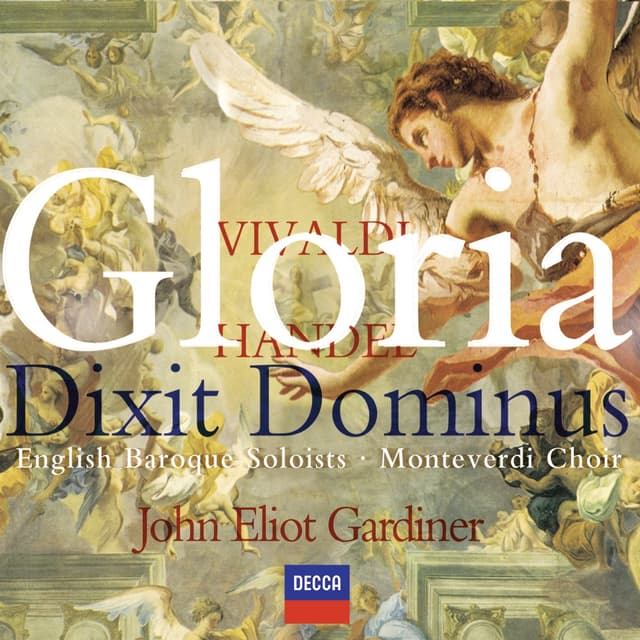Album cover art for Vivaldi: Gloria - Handel: Dixit Dominus