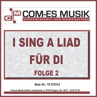 Album cover art for I Sing A Liad Für Di