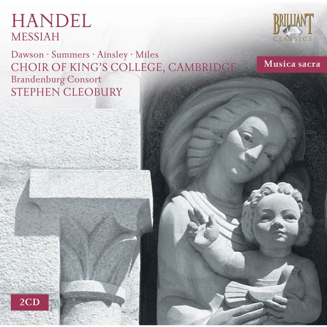 Album cover art for Handel: Messiah